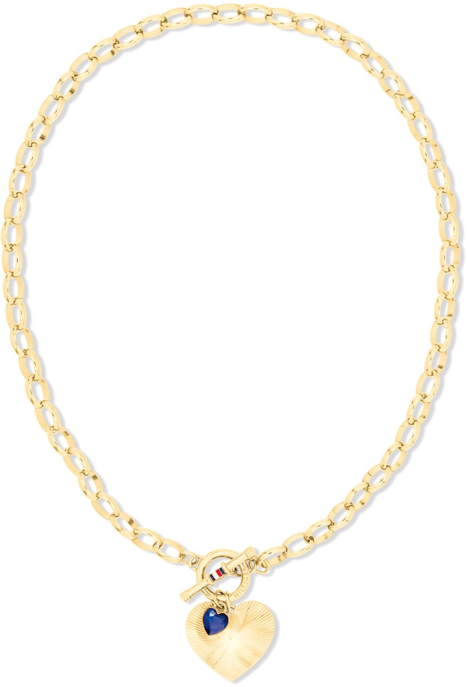 TJ Heart Charms dms stl gp neck