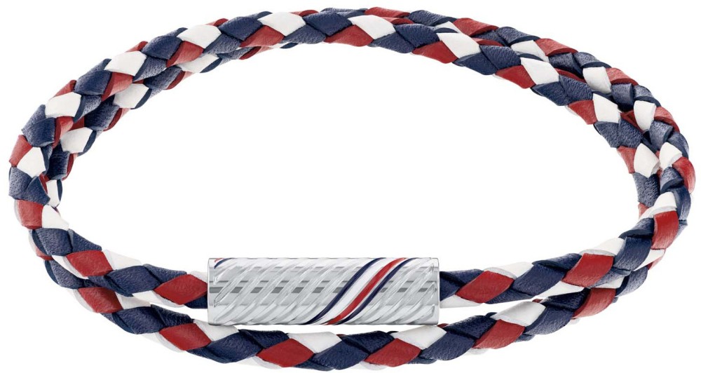 Tommy Hilfiger TJ2790472 Heren Armband - Leren armband