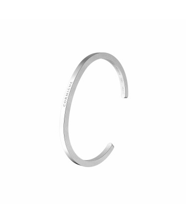 Corniche dames armband - Zilver Staal