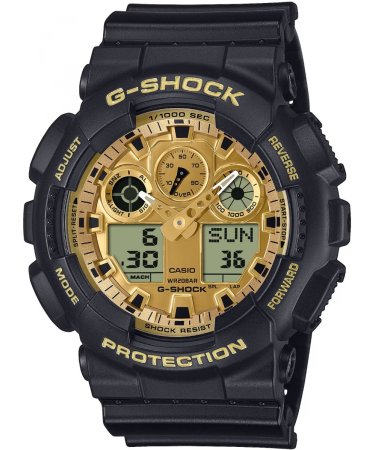 G-Shock GA-100GGB-1A9ER Classic Heren Horloge