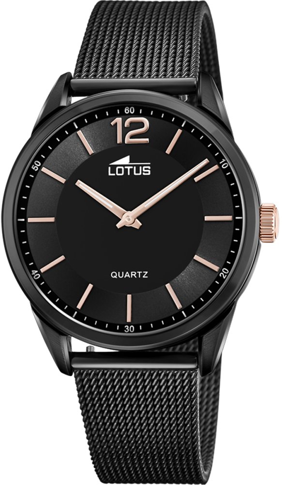 LOTUS MEN'S GREY SMART CASUAL STAINLESS STEEL WATCH BRACELET 18736/3
