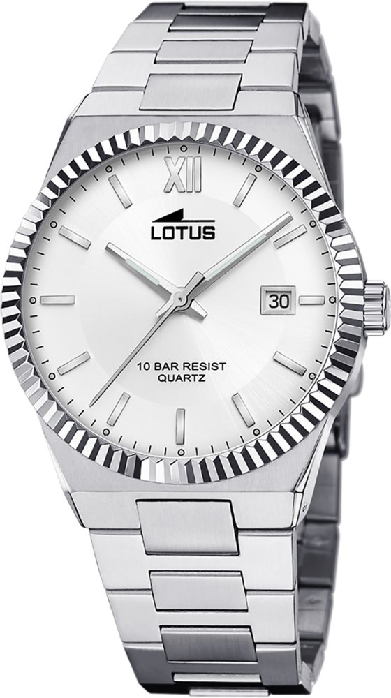 LOTUS MEN'S SILVER STAINLESS STEEL WATCH BRACELET 18835/1