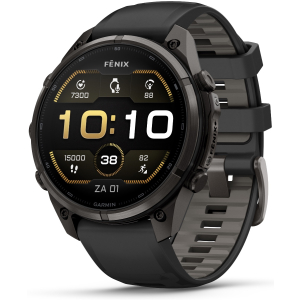 Garmin Fenix 9 Pro - 47 mm AMOLED Carbon Gray DLC Titanium Smartwatch 010-04336-16