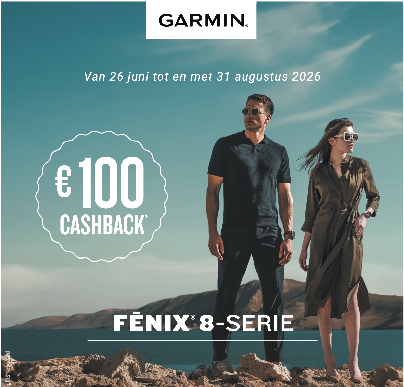 €100,- Fenix 8 cashback